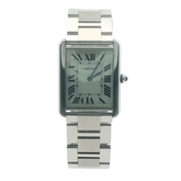 Cartier Tank Solo W5200014 — 27.5 × 35 mm — 2013 — Box & Papers